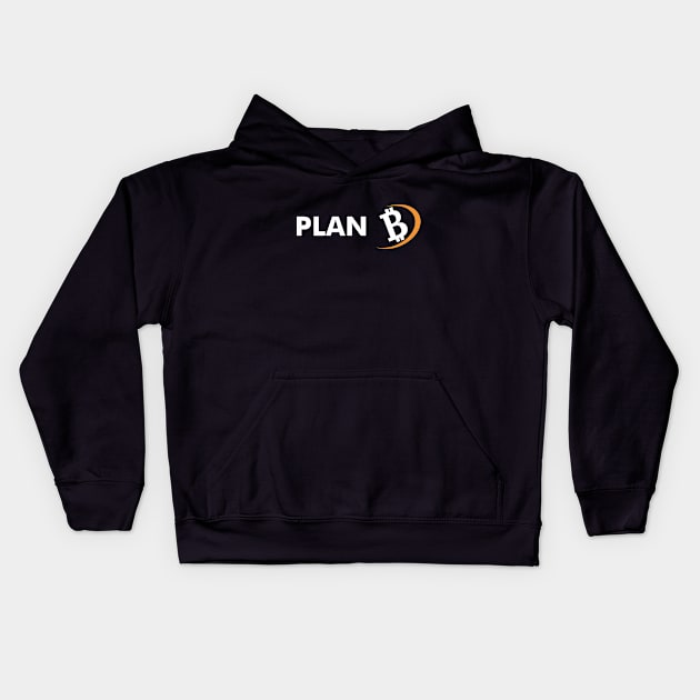 PLAN B - CRYPTO COIN Kids Hoodie by Pannolinno